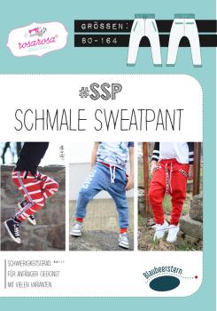 Schnittmuster Schmale Sweatpant für Kids von Blaubeerstern